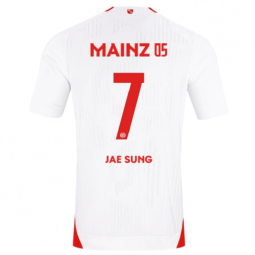Danxen Damen Jae-Sung Lee #7 Weiß Rot Gelb Auswärtstrikot Trikot 2026/27 T-Shirt