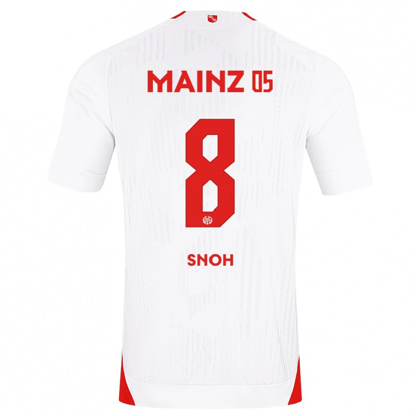 Danxen Damen Denton Snoh #8 Weiß Rot Gelb Auswärtstrikot Trikot 2026/27 T-Shirt