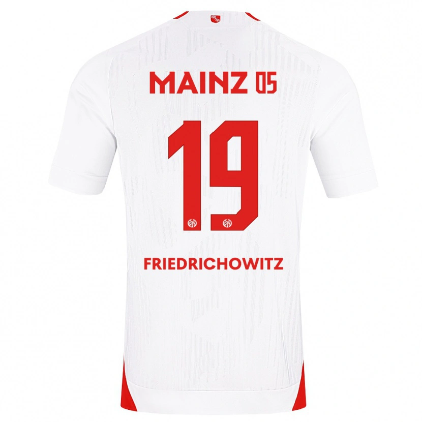 Danxen Damen Anna Friedrichowitz #19 Weiß Rot Gelb Auswärtstrikot Trikot 2026/27 T-Shirt