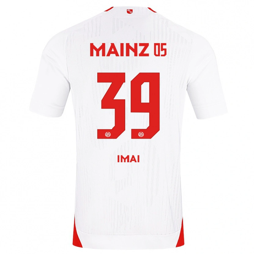 Danxen Damen Yurina Imai #39 Weiß Rot Gelb Auswärtstrikot Trikot 2026/27 T-Shirt