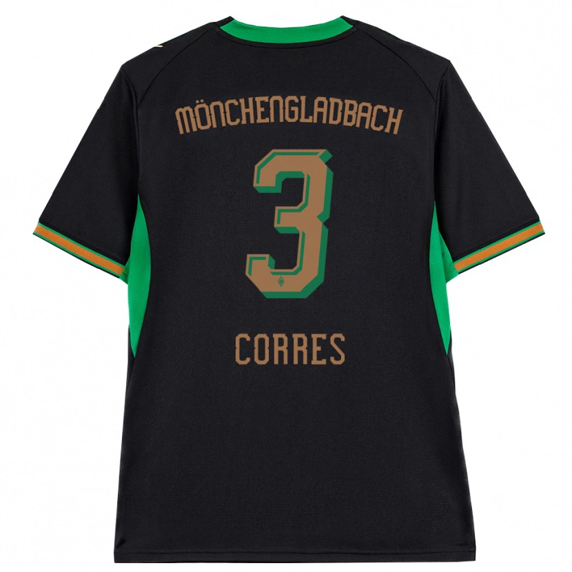 Danxen Damen Carolin Corres #3 Schwarz Orange Grün Braun Auswärtstrikot Trikot 2026/27 T-Shirt