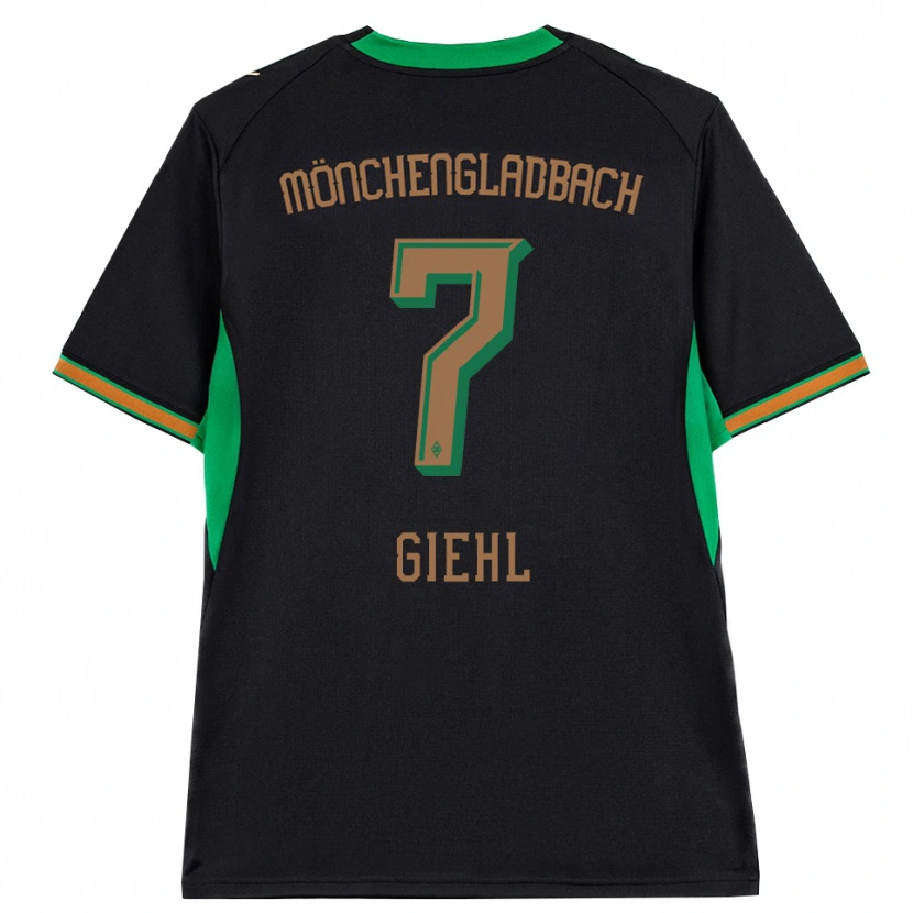 Danxen Damen Madita Giehl #7 Schwarz Orange Grün Braun Auswärtstrikot Trikot 2026/27 T-Shirt