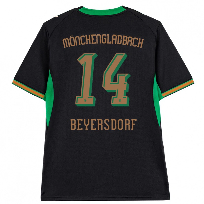 Danxen Damen Chris Beyersdorf #14 Schwarz Orange Grün Braun Auswärtstrikot Trikot 2026/27 T-Shirt
