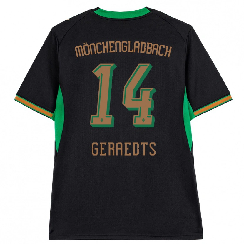 Danxen Damen Kelsey Geraedts #14 Schwarz Orange Grün Braun Auswärtstrikot Trikot 2026/27 T-Shirt