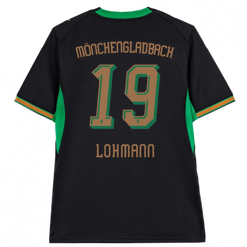 Danxen Damen Mona Lohmann #19 Schwarz Orange Grün Braun Auswärtstrikot Trikot 2026/27 T-Shirt