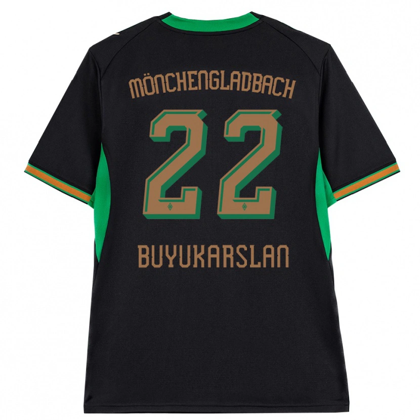 Danxen Damen Oguzcan Büyükarslan #22 Schwarz Orange Grün Braun Auswärtstrikot Trikot 2026/27 T-Shirt