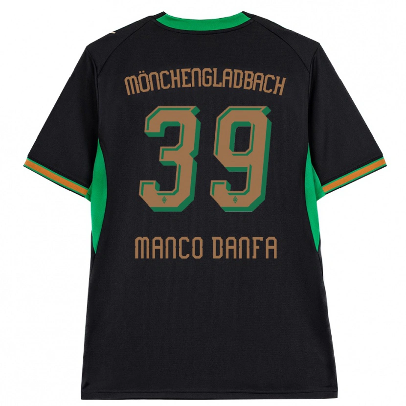 Danxen Damen Iaia Manco Danfa #39 Schwarz Orange Grün Braun Auswärtstrikot Trikot 2026/27 T-Shirt
