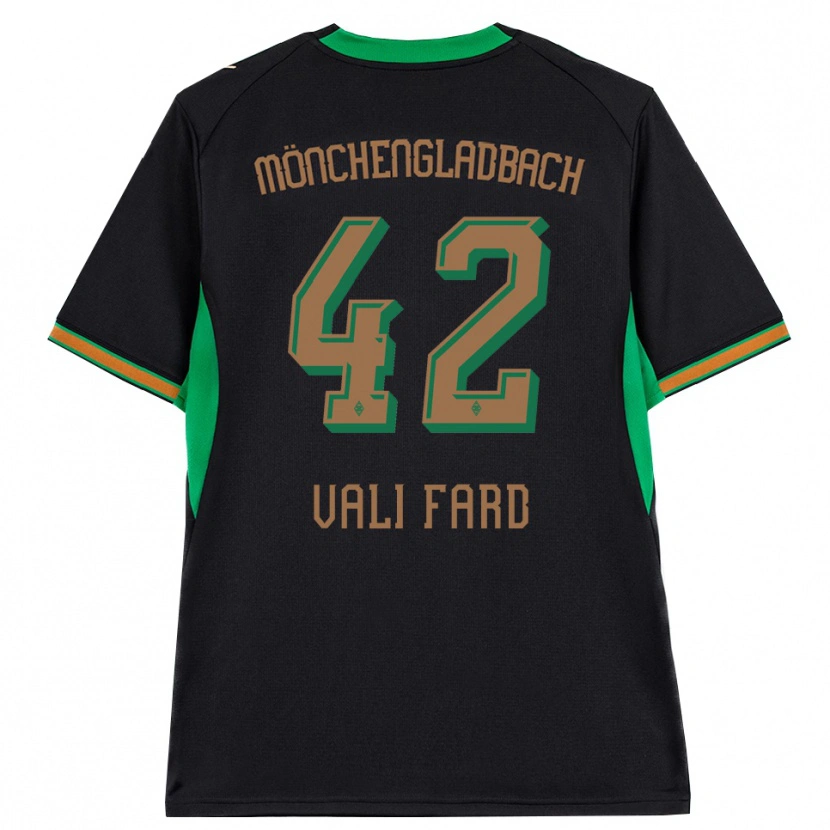 Danxen Damen Elias Vali Fard #42 Schwarz Orange Grün Braun Auswärtstrikot Trikot 2026/27 T-Shirt