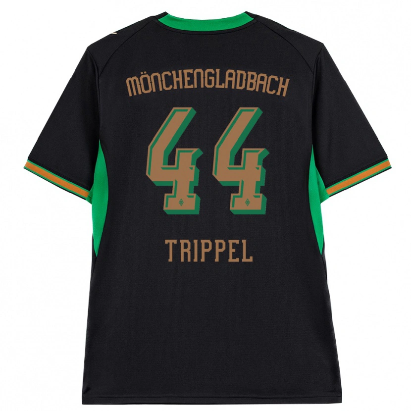 Danxen Damen Marcello Trippel #44 Schwarz Orange Grün Braun Auswärtstrikot Trikot 2026/27 T-Shirt