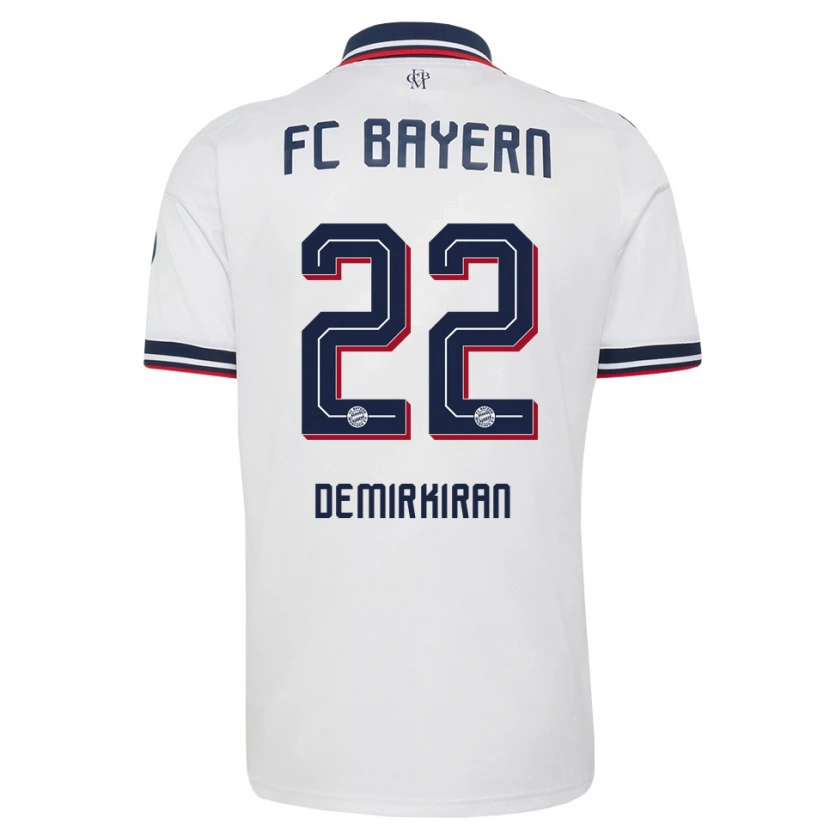 Danxen Damen Ediz Demirkiran #22 Weiß Grau Rot Auswärtstrikot Trikot 2026/27 T-Shirt