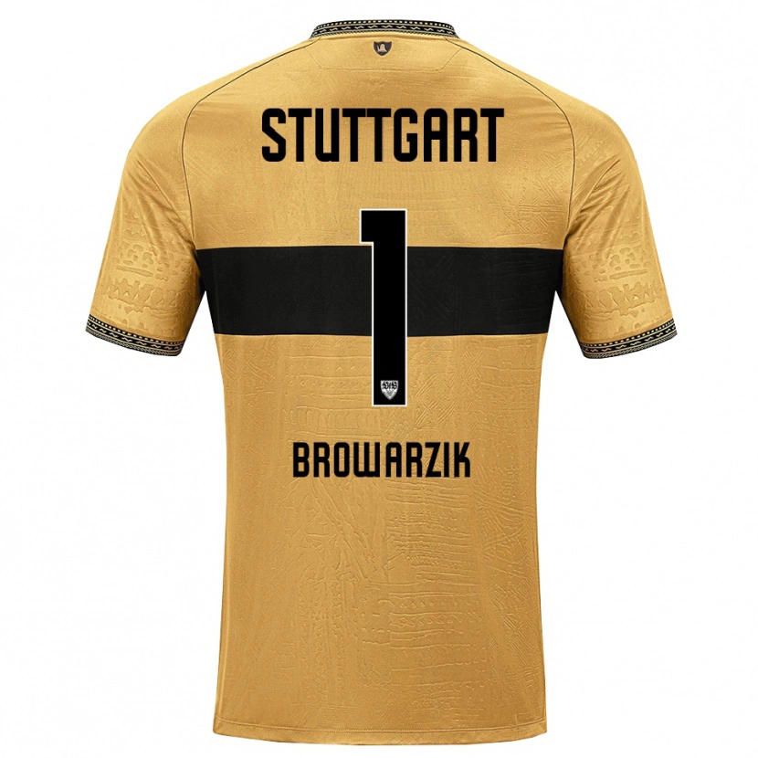 Danxen Damen Timo Browarzik #1 Braun Schwarz Weiß Auswärtstrikot Trikot 2026/27 T-Shirt