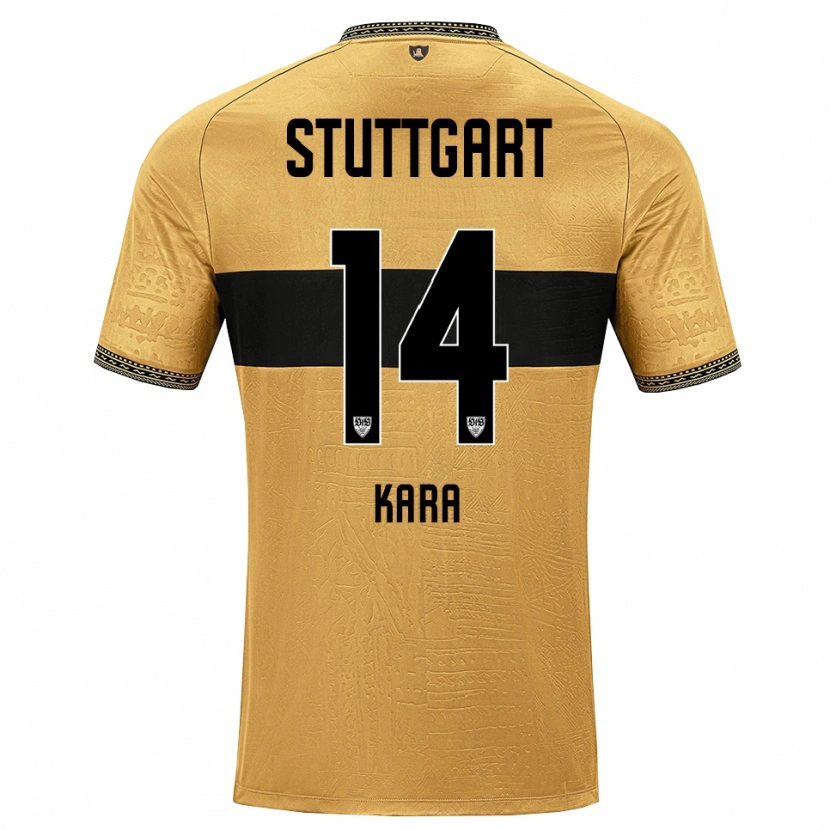 Danxen Damen Semih Kara #14 Braun Schwarz Weiß Auswärtstrikot Trikot 2026/27 T-Shirt