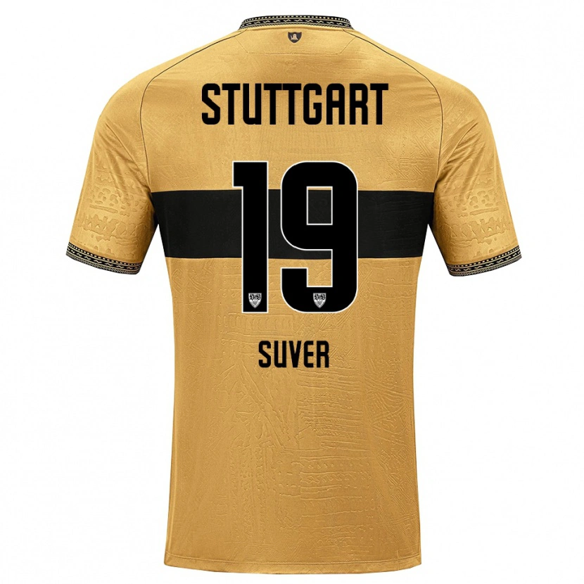 Danxen Damen Jakov Suver #19 Braun Schwarz Weiß Auswärtstrikot Trikot 2026/27 T-Shirt