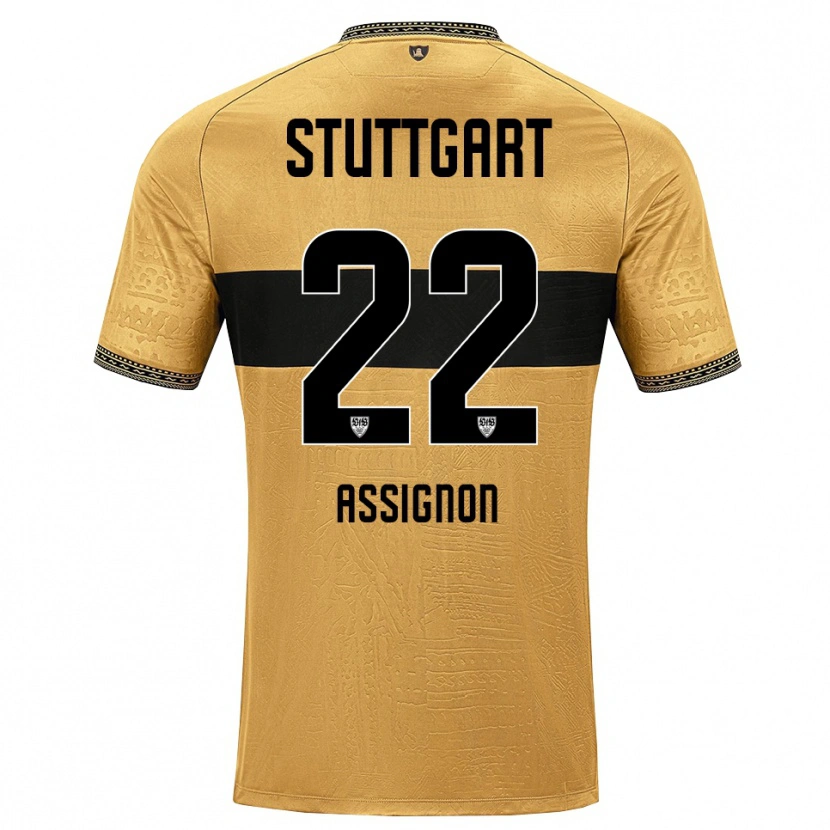 Danxen Damen Lorenz Assignon #22 Braun Schwarz Weiß Auswärtstrikot Trikot 2026/27 T-Shirt