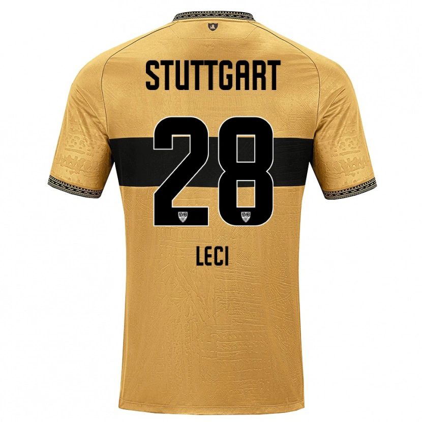Danxen Damen Besarta Leci #28 Braun Schwarz Weiß Auswärtstrikot Trikot 2026/27 T-Shirt