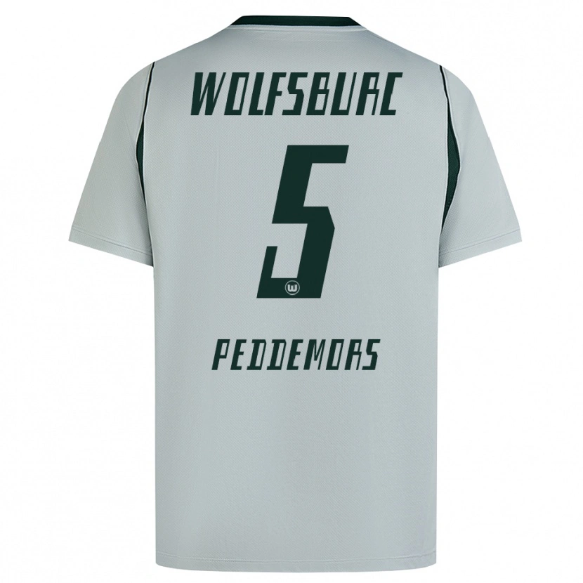 Danxen Damen Ella Peddemors #5 Grau Grün Auswärtstrikot Trikot 2026/27 T-Shirt