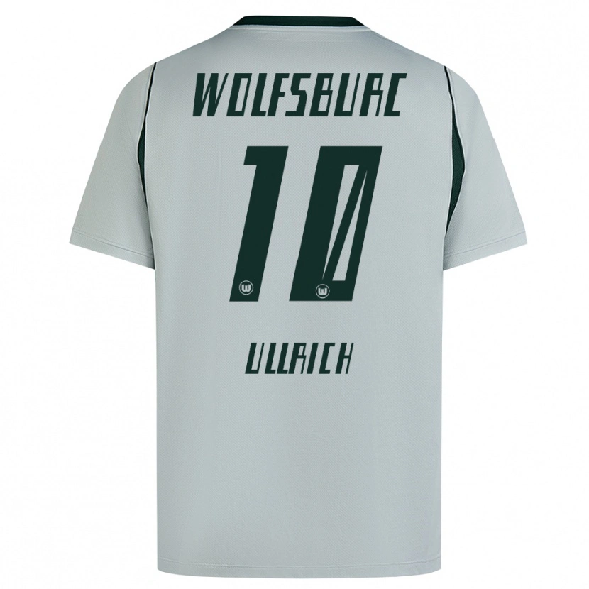 Danxen Damen Pepe Ullrich #10 Grau Grün Auswärtstrikot Trikot 2026/27 T-Shirt
