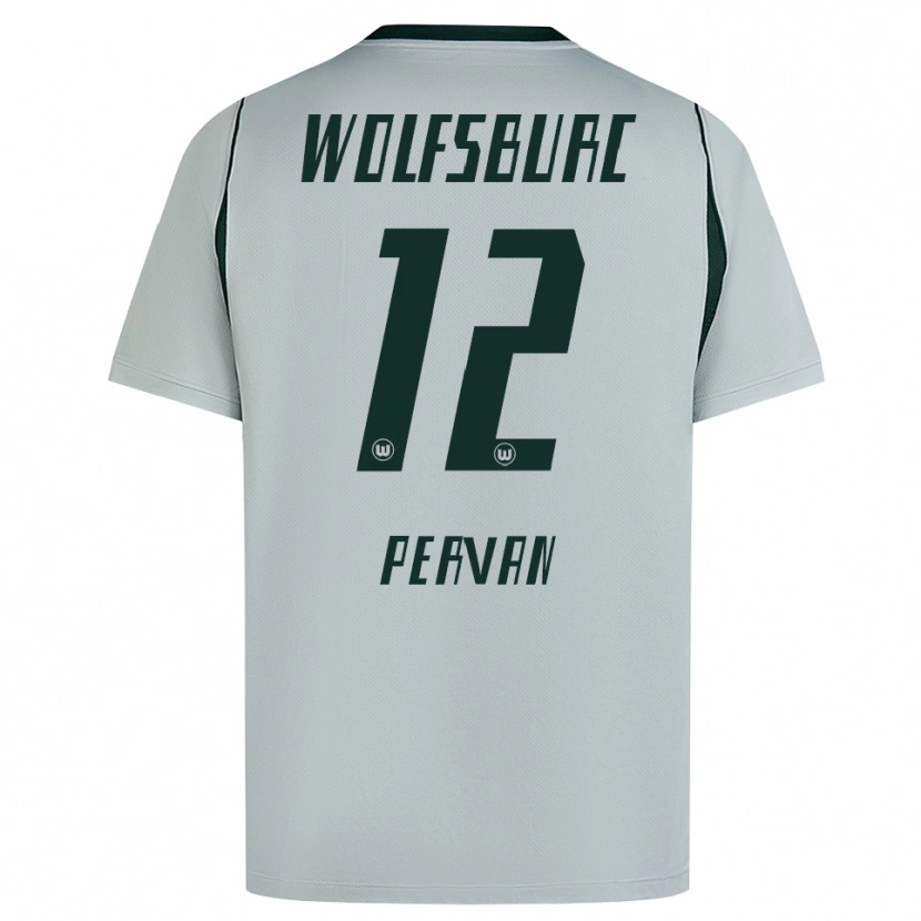 Danxen Damen Pavao Pervan #12 Grau Grün Auswärtstrikot Trikot 2026/27 T-Shirt