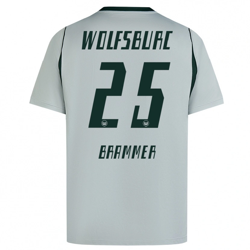 Danxen Damen Ole Brammer #25 Grau Grün Auswärtstrikot Trikot 2026/27 T-Shirt
