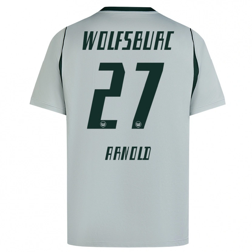 Danxen Damen Maximilian Arnold #27 Grau Grün Auswärtstrikot Trikot 2026/27 T-Shirt