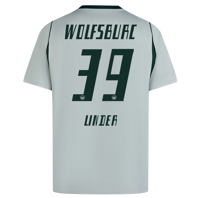 Danxen Damen Sarai Linder #39 Grau Grün Auswärtstrikot Trikot 2026/27 T-Shirt