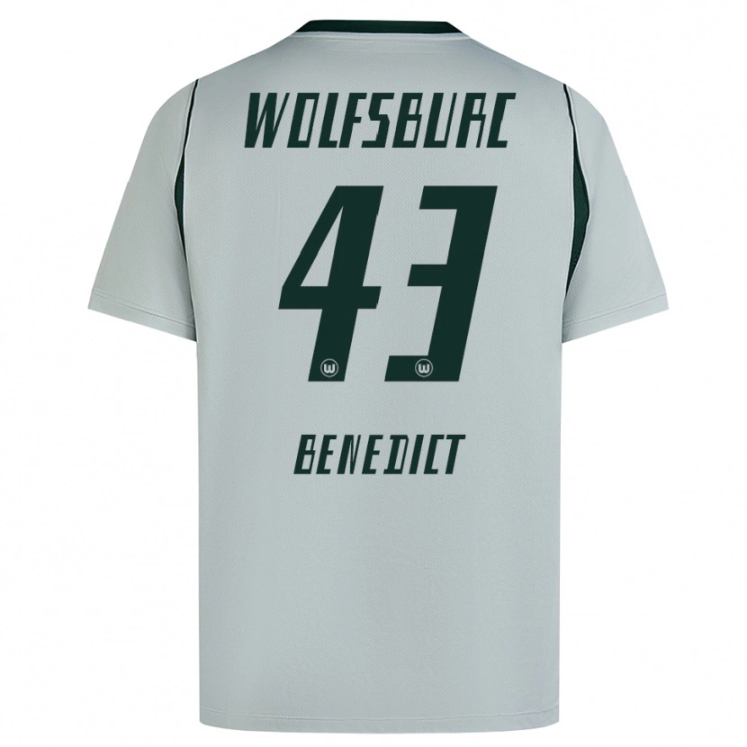 Danxen Damen Trevor Benedict #43 Grau Grün Auswärtstrikot Trikot 2026/27 T-Shirt