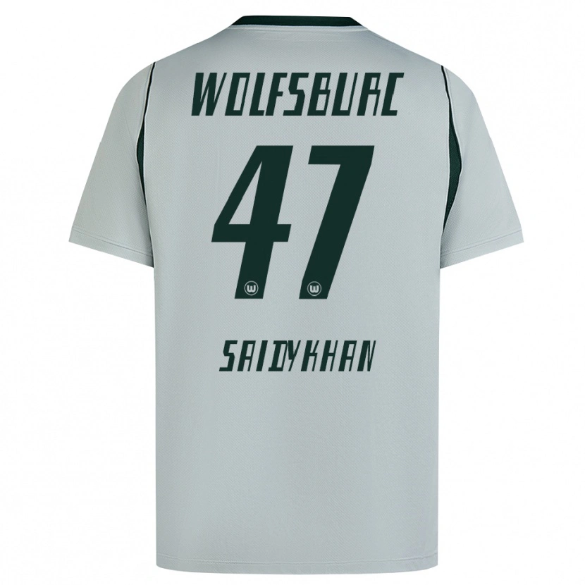 Danxen Damen Ibrahim Saidykhan #47 Grau Grün Auswärtstrikot Trikot 2026/27 T-Shirt