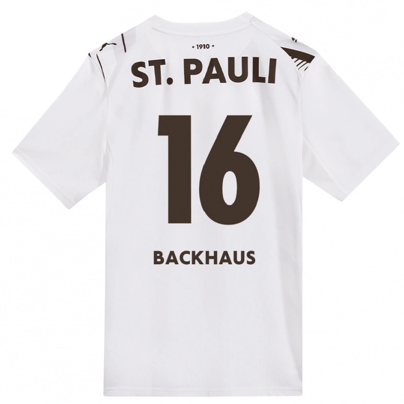 Danxen Damen Ols Backhaus #16 Kaffee Weiß Rot Auswärtstrikot Trikot 2026/27 T-Shirt
