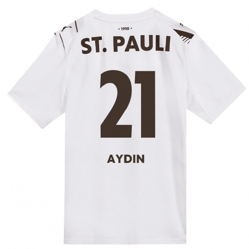 Danxen Damen Kenan Aydin #21 Kaffee Weiß Rot Auswärtstrikot Trikot 2026/27 T-Shirt
