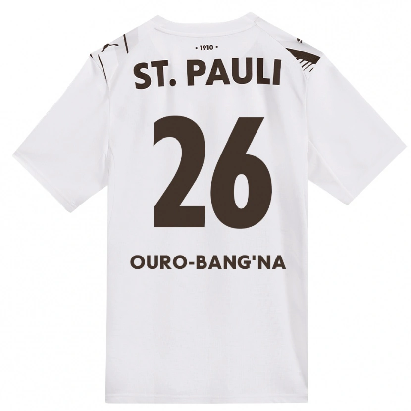 Danxen Damen Samir Ouro-Bang'na #26 Kaffee Weiß Rot Auswärtstrikot Trikot 2026/27 T-Shirt