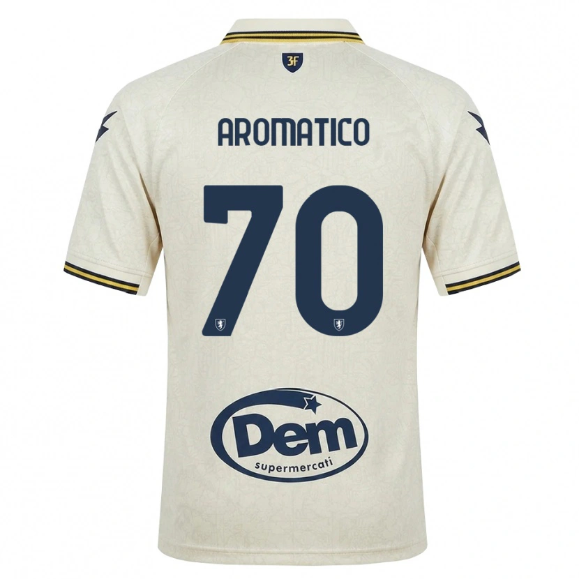 Danxen Damen Raul Aromatico #70 Oldlace Gelb Schwarz Auswärtstrikot Trikot 2026/27 T-Shirt