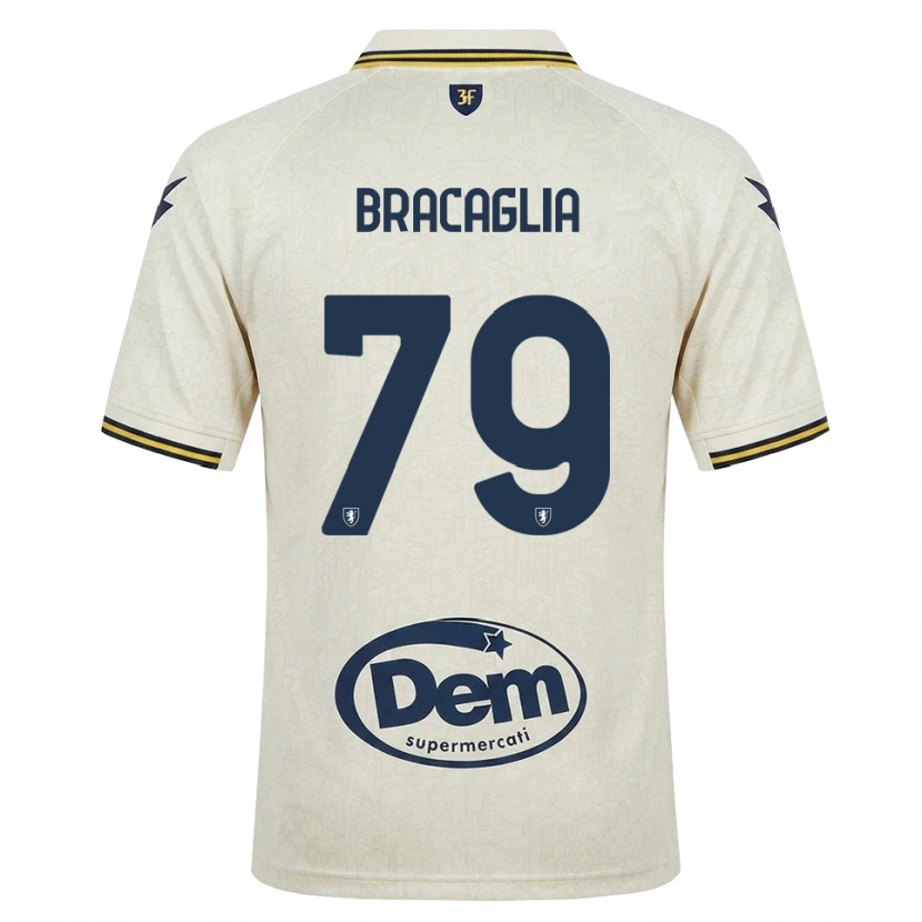 Danxen Damen Gabriele Bracaglia #79 Oldlace Gelb Schwarz Auswärtstrikot Trikot 2026/27 T-Shirt
