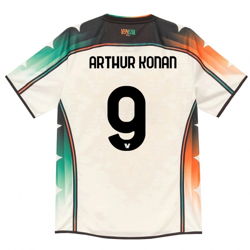 Danxen Damen Demoye Arthur Konan #9 Oldlace Orange Grün Auswärtstrikot Trikot 2026/27 T-Shirt