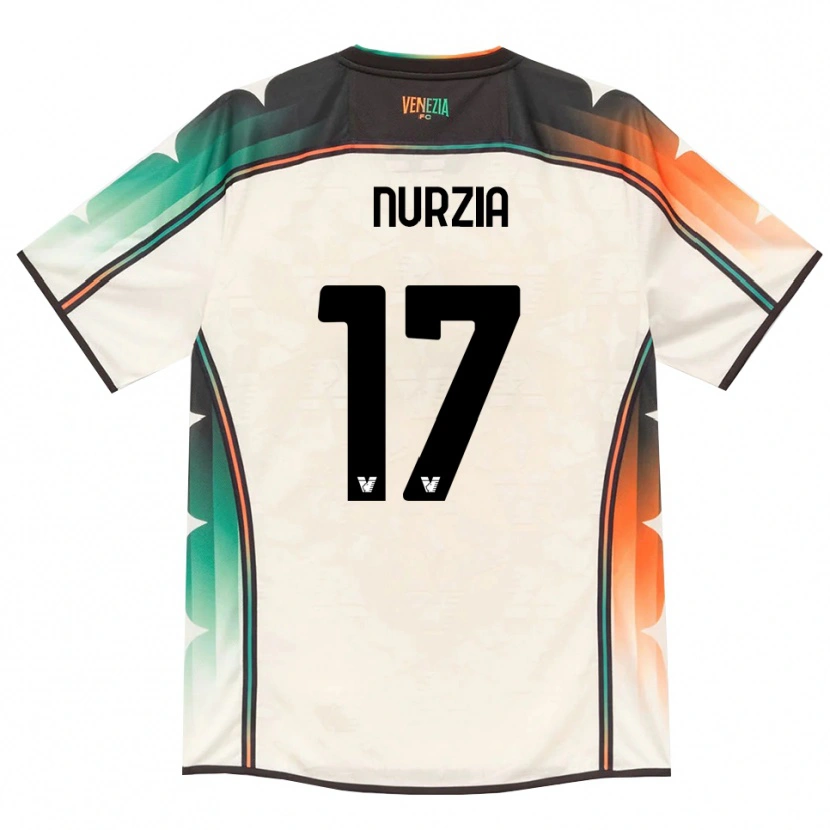 Danxen Damen Martina Nurzia #17 Oldlace Orange Grün Auswärtstrikot Trikot 2026/27 T-Shirt