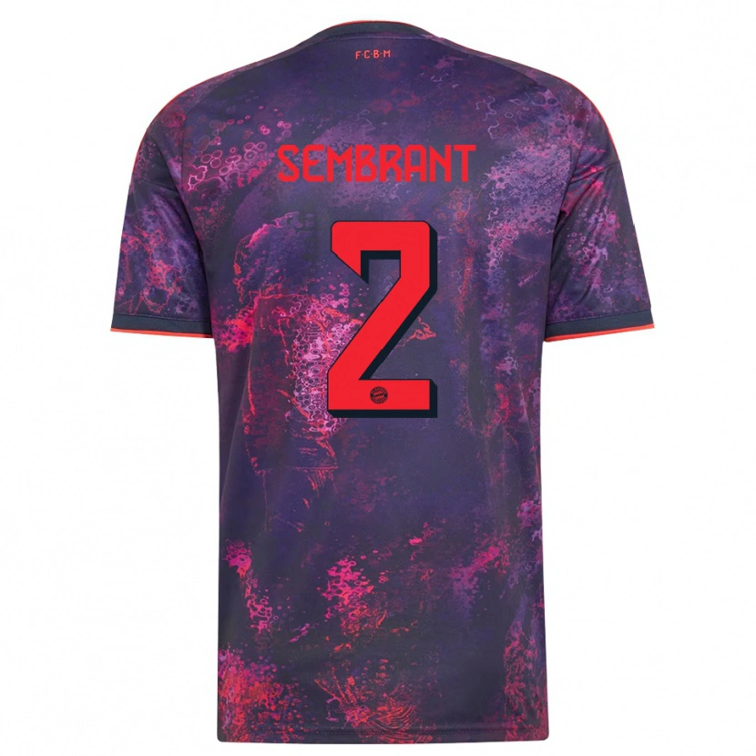Danxen Damen Linda Sembrant #2 Lila Rot Ausweichtrikot Trikot 2026/27 T-Shirt