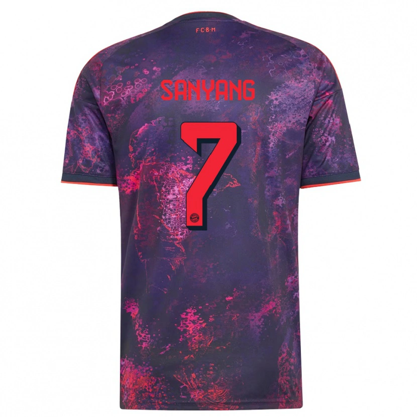 Danxen Damen Mamin Sanyang #7 Lila Rot Ausweichtrikot Trikot 2026/27 T-Shirt