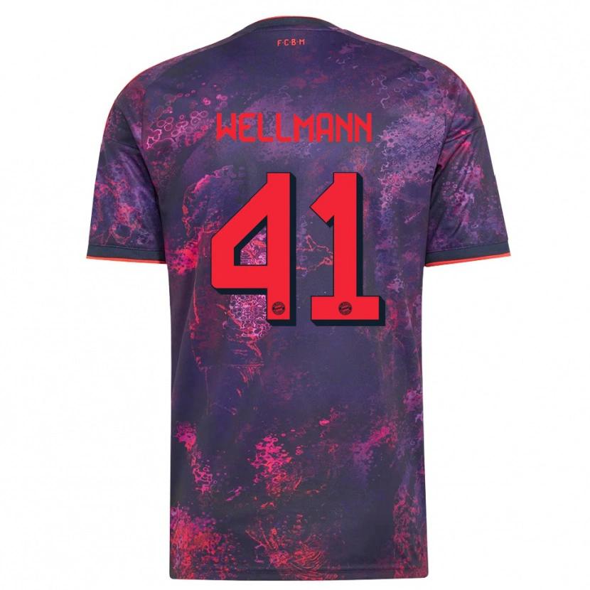 Danxen Damen Anna Wellmann #41 Lila Rot Ausweichtrikot Trikot 2026/27 T-Shirt