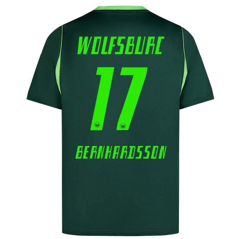 Danxen Damen Alexander Bernhardsson #17 Dunkelgrün Weiß Heimtrikot Trikot 2026/27 T-Shirt