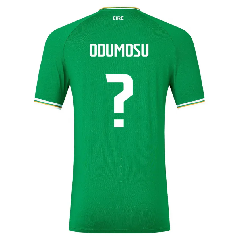 Danxen Kinder Irische David Odumosu #0 Grün Heimtrikot Trikot 24-26 T-Shirt