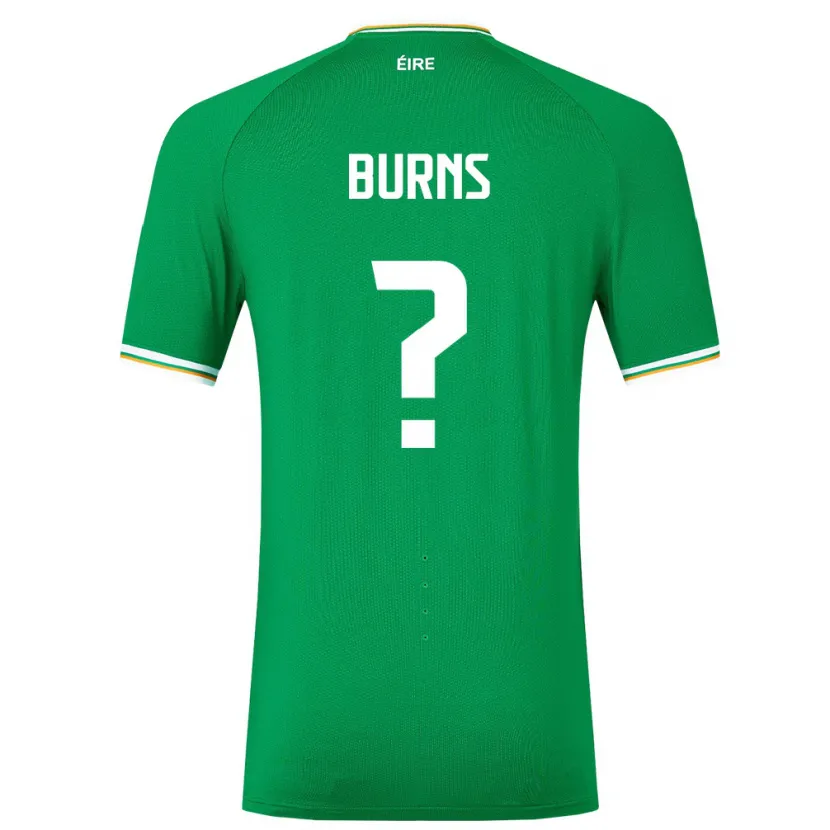 Danxen Kinder Irische Darragh Burns #0 Grün Heimtrikot Trikot 24-26 T-Shirt