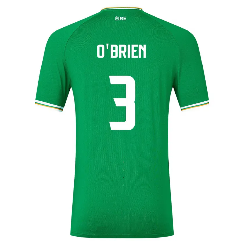 Danxen Kinder Irische Luke O'brien #3 Grün Heimtrikot Trikot 24-26 T-Shirt