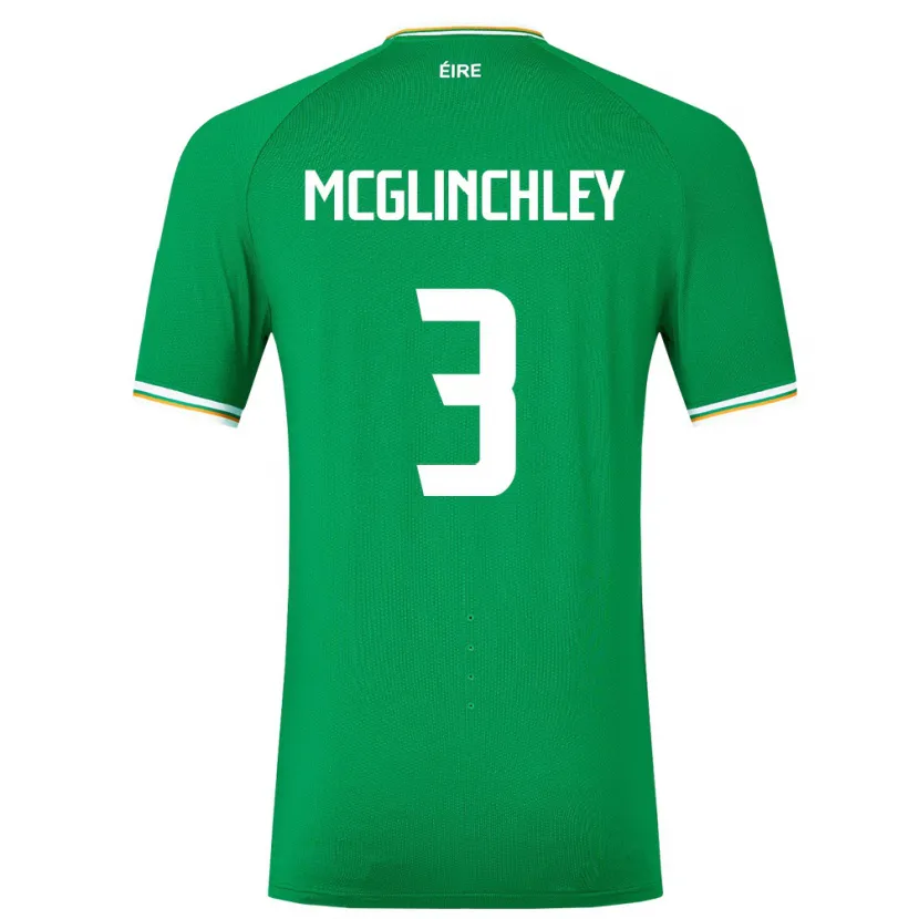 Danxen Kinder Irische Harry Mcglinchley #3 Grün Heimtrikot Trikot 24-26 T-Shirt