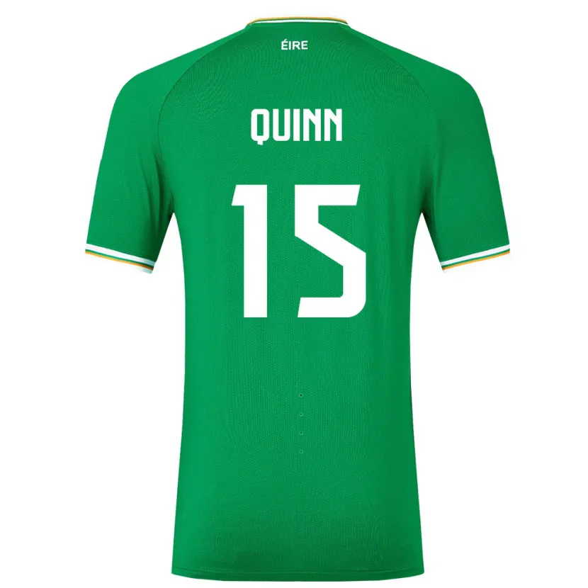 Danxen Kinder Irische Lucy Quinn #15 Grün Heimtrikot Trikot 24-26 T-Shirt