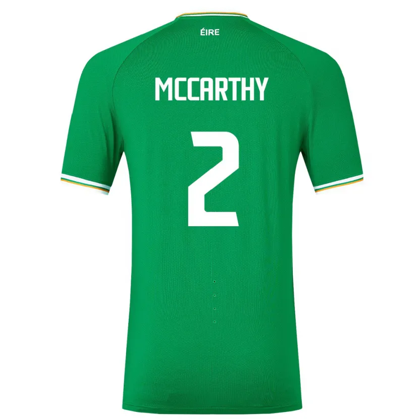 Danxen Kinder Irische Savannah Mccarthy #2 Grün Heimtrikot Trikot 24-26 T-Shirt
