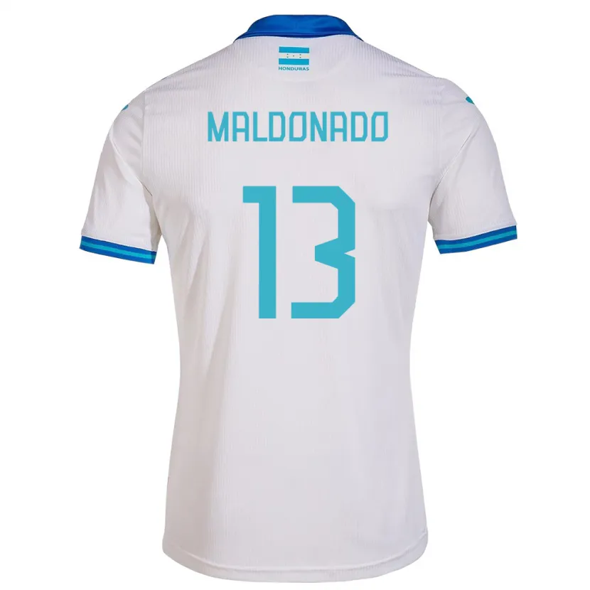 Danxen Kinder Honduras Edwin Maldonado #13 Weiß Heimtrikot Trikot 24-26 T-Shirt
