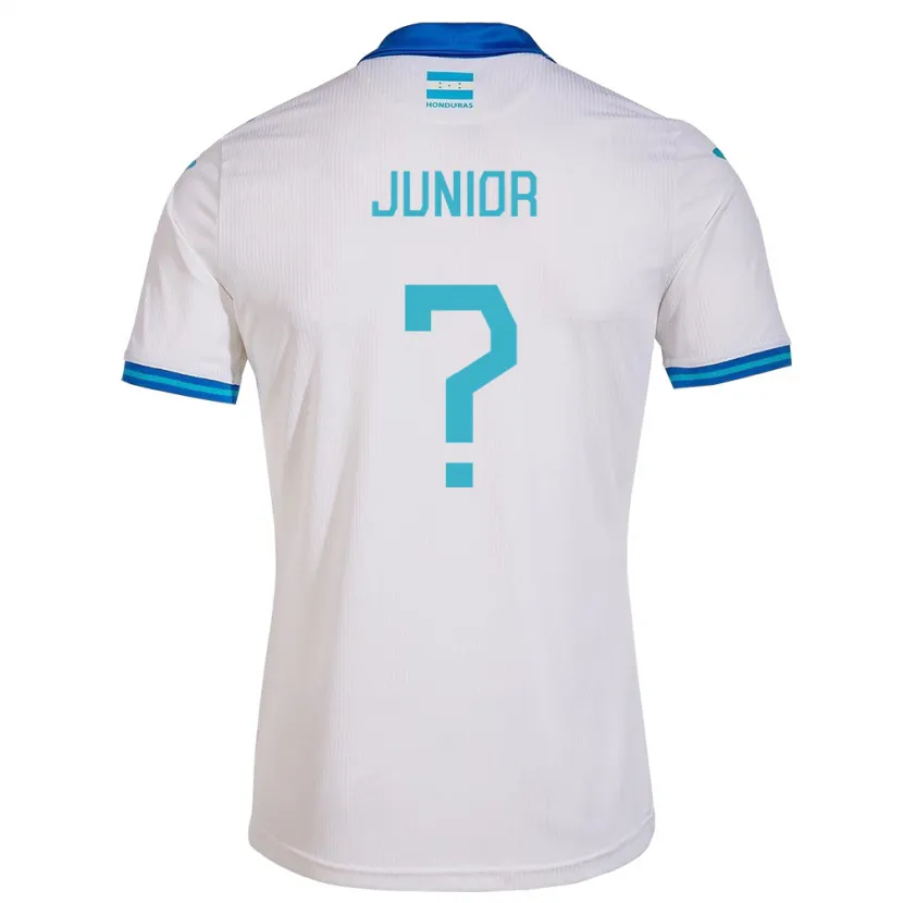 Danxen Kinder Honduras Junior Mejía #0 Weiß Heimtrikot Trikot 24-26 T-Shirt