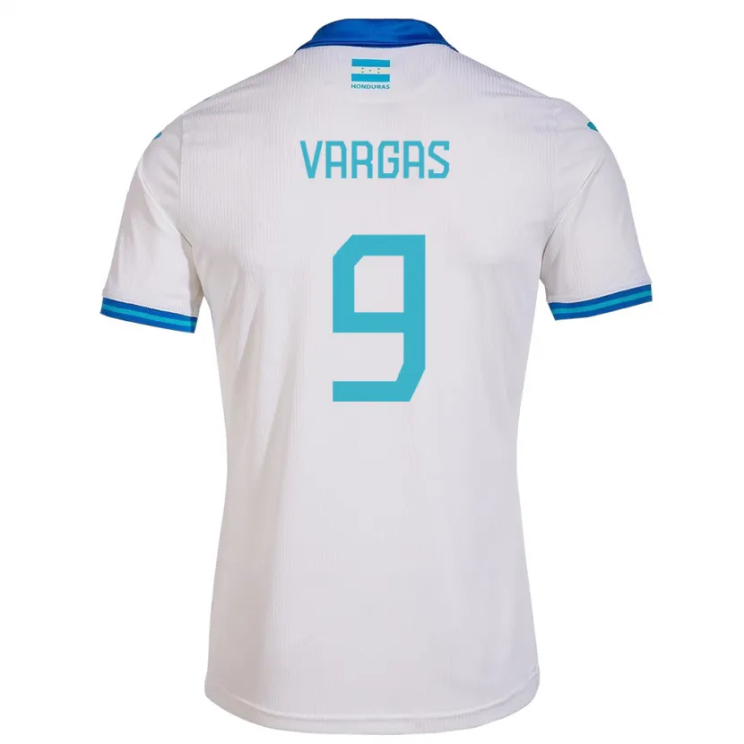 Danxen Kinder Honduras Nayrobi Vargas #9 Weiß Heimtrikot Trikot 24-26 T-Shirt