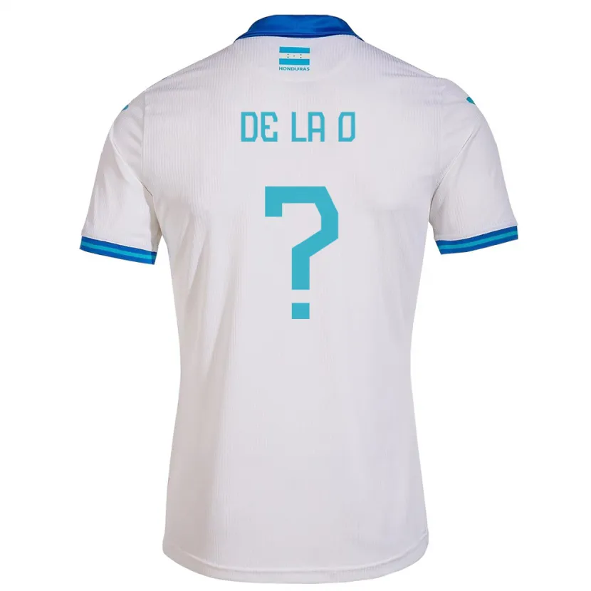 Danxen Kinder Honduras Kerlyn De La O #0 Weiß Heimtrikot Trikot 24-26 T-Shirt