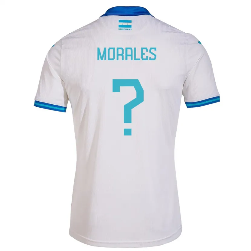 Danxen Kinder Honduras Melida Morales #0 Weiß Heimtrikot Trikot 24-26 T-Shirt