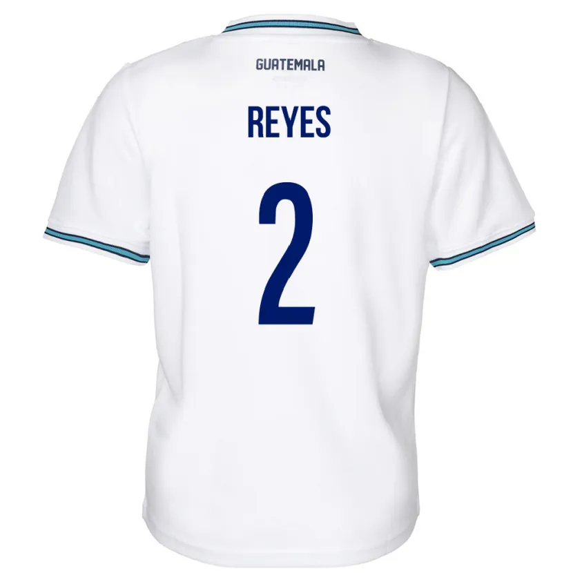 Danxen Kinder Guatemala Samantha Reyes #2 Weiß Heimtrikot Trikot 24-26 T-Shirt